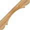 Ekena Millwork 6"W x 28"D x 28"H Olympic Rough Sawn Knee Brace, Western Red Cedar BRC06X28X28OLY00RWR - alternate 2
